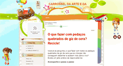 Desktop Screenshot of carrosselartevida.blogspot.com