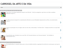 Tablet Screenshot of carrosselartevida.blogspot.com