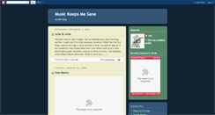 Desktop Screenshot of musickeepsmesane.blogspot.com