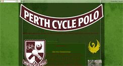 Desktop Screenshot of perthcyclepolo.blogspot.com