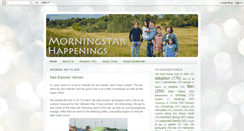 Desktop Screenshot of morningstarhappenings.blogspot.com