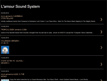 Tablet Screenshot of lamoursoundsystem.blogspot.com