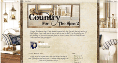 Desktop Screenshot of countryforthesims2.blogspot.com