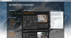 Desktop Screenshot of boxeotucumano.blogspot.com