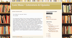 Desktop Screenshot of literaturaeopiniao.blogspot.com