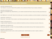 Tablet Screenshot of literaturaeopiniao.blogspot.com