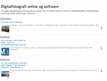 Tablet Screenshot of billedbehandlingogfotofremkaldelse.blogspot.com
