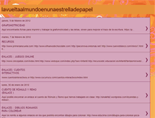 Tablet Screenshot of lavueltaalmundoenunaestrelladepapel.blogspot.com
