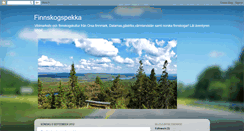 Desktop Screenshot of finnskogspekka.blogspot.com