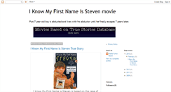 Desktop Screenshot of iknowmyfirstnameisstephenmovie.blogspot.com