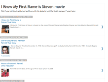 Tablet Screenshot of iknowmyfirstnameisstephenmovie.blogspot.com