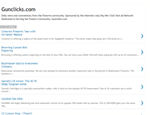 Tablet Screenshot of gunclicks.blogspot.com