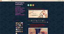 Desktop Screenshot of elizeusticamaquiagemdefinitiva.blogspot.com