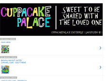 Tablet Screenshot of cuppacakepalace.blogspot.com