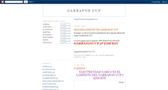Desktop Screenshot of garrafoncup.blogspot.com