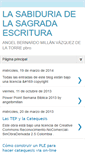 Mobile Screenshot of lasabiduriadelasagradaescritura.blogspot.com