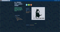 Desktop Screenshot of elperroqueladra-paris.blogspot.com