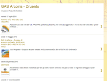 Tablet Screenshot of gasarcoiris-druento.blogspot.com