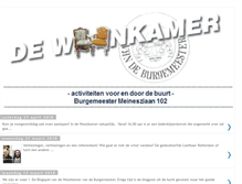 Tablet Screenshot of dewoonkamerinfo.blogspot.com