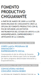 Mobile Screenshot of fomentoproductivochiguayante.blogspot.com