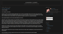 Desktop Screenshot of codinglight.blogspot.com