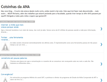 Tablet Screenshot of coisinhas-ana.blogspot.com