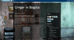 Desktop Screenshot of gingerinbogota.blogspot.com