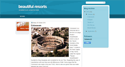 Desktop Screenshot of beautifulresorts.blogspot.com