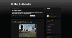 Desktop Screenshot of mokotes.blogspot.com
