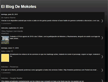 Tablet Screenshot of mokotes.blogspot.com