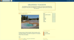 Desktop Screenshot of grandes-viagens.blogspot.com