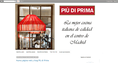 Desktop Screenshot of piudiprima.blogspot.com