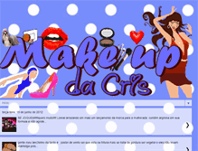 Tablet Screenshot of makeupdacris.blogspot.com