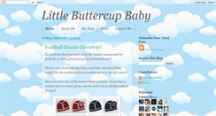 Desktop Screenshot of littlebuttercupbaby.blogspot.com