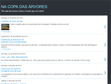 Tablet Screenshot of nacopadasarvores.blogspot.com