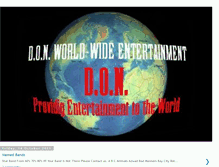 Tablet Screenshot of donentertainment.blogspot.com