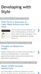 Mobile Screenshot of developingwithstyle.blogspot.com