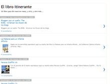Tablet Screenshot of libroitinerante.blogspot.com