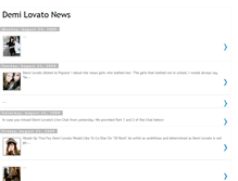 Tablet Screenshot of demilovatocalifornianews.blogspot.com