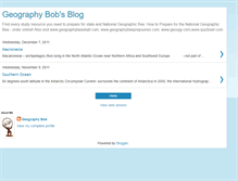 Tablet Screenshot of geographybob.blogspot.com