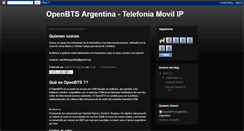 Desktop Screenshot of openbtsargentina.blogspot.com