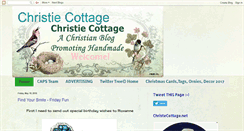 Desktop Screenshot of christiecottage.blogspot.com