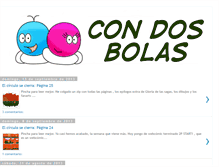Tablet Screenshot of con2bolas.blogspot.com