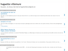 Tablet Screenshot of huguette-villemure.blogspot.com