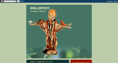 Desktop Screenshot of dollistic.blogspot.com