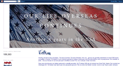 Desktop Screenshot of ourlifeoverseas.blogspot.com