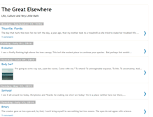Tablet Screenshot of greatelsewhere.blogspot.com