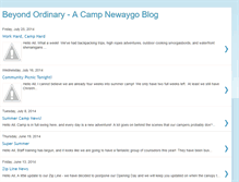 Tablet Screenshot of beyondordinary-campnewaygo.blogspot.com