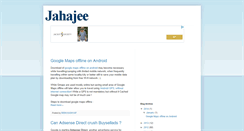 Desktop Screenshot of jahajeecom.blogspot.com