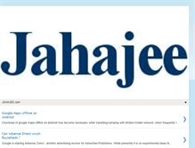 Tablet Screenshot of jahajeecom.blogspot.com